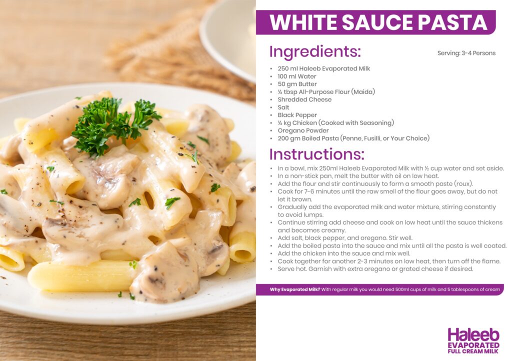 haleeb evaporated milk recipe